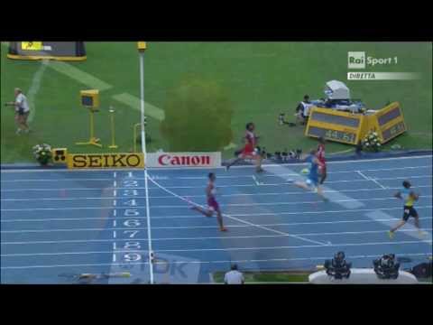 Camp. del Mondo - Mosca - Semi Finale 400m Uomini - Matteo Galvan