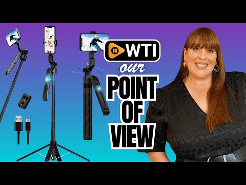 Auto Face Tracking Tripod for iPhone - WTI product video review