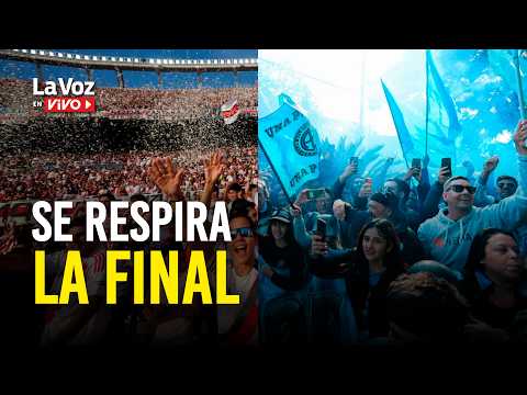 ¿Qué dicen los hinchas de RIVER y BELGRANO en las calles Córdoba?