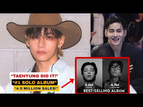 🔴BREAKING: Taehyung Officially Becomes the #1 K-Pop Solo Artist in Album Sales