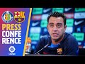 ? LIVESTREAM: XAVI PRESS CONFERENCE (GETAFE - BARÇA)