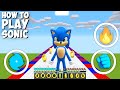 How to Play As Sonic in Minecraft - Animation minecraft Gameplay By Scooby Craft
