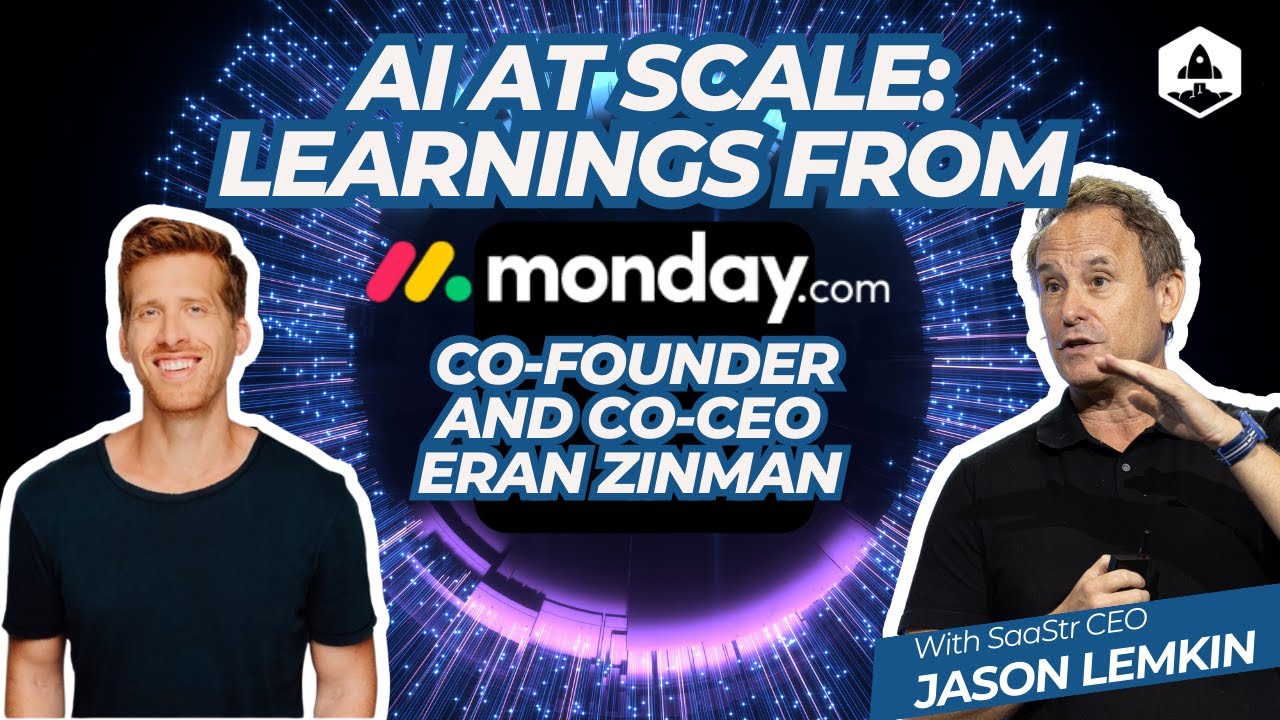 AI at Scale: 8 Learnings from monday.com Co-Founder and Co-Ceo Eran Zinman