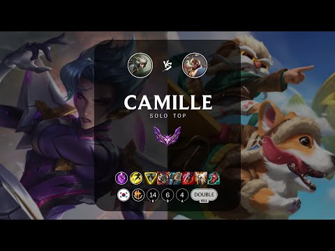 Camille Top vs Corki - KR Master Patch 12.23