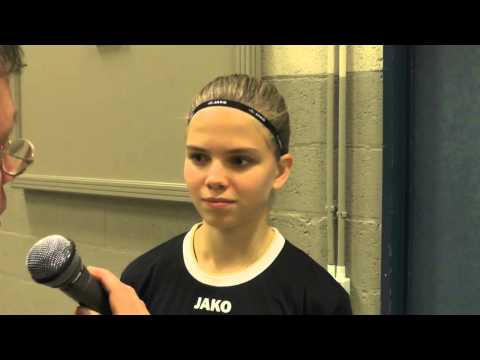 Yenthe Kerkhofs tijdens 4de DVLZ-tornooi op 27 12 2014