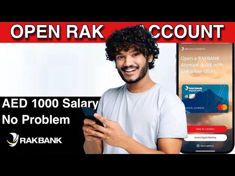 How to Open RAK Bank Account Online in UAE 2026 | Zero Balance!
