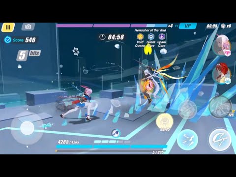 Honkai Impact 3: Memorial Arena EX(W19) HOTV(+20%), Dark Jixuanyuan, Benares