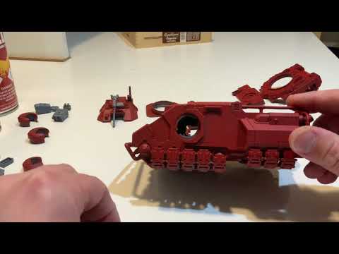 Magnetizing your Warhammer 40k Space Marine Gladiator and Impulsor