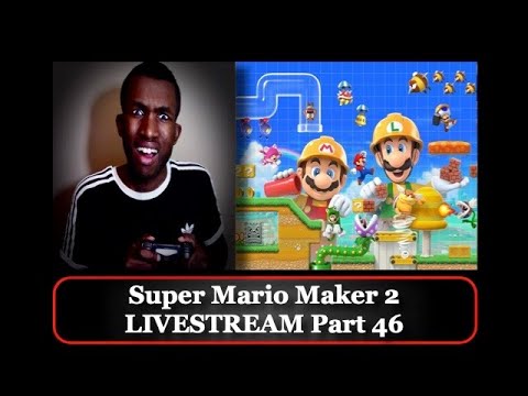 100 SUBS CELEB | Super Mario Maker 2 LIVESTREAM Part 46 - T.L. Gaming