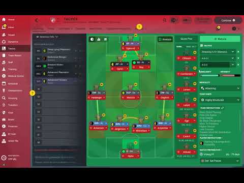Best Fm 18 Tactic: Well Balanced Tactic