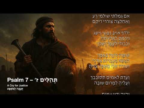 Psalm 7 - תהילים ז׳ - Hebrew Version | Psalms Music Project