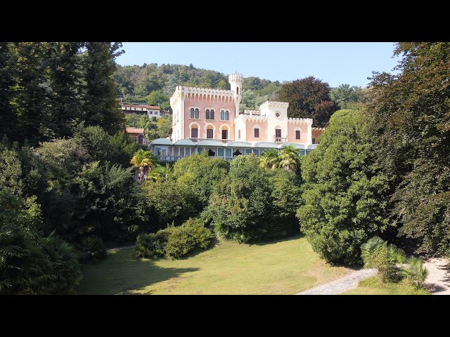 Ancient Manor Lesa on Lake Maggiore