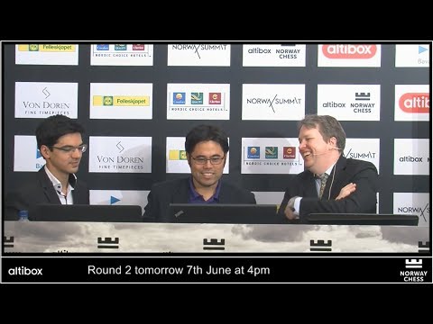 HIKARU NAKAMURA VS ANISH GIRI - ANALYSIS AND INTERVIEW AFTER GAME | NORWAY CHESS 2017 ROUND 1