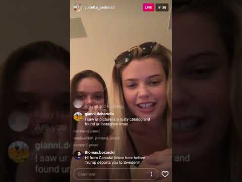 Aussie model Juliette Perkins