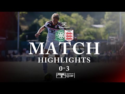 Highlights - AFC Whyteleafe 0 Faversham Town 3