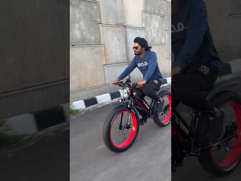 Best electric cycle ⚡ 26x4.0 fat tyre 💯 li-ion battery cycle india 🔥 #fatbike #ebike #mtb