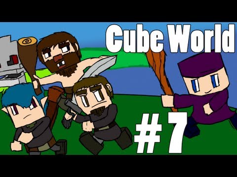 Cube World (Alpha) Co-op w/ Mischief & The Party Crew Part 7 - Hey Bunny
