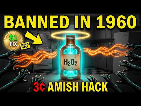 Amish's 25 BANNED Hydrogen Peroxide Hacks from the 60s That Scientists Now Say Were GENIUS