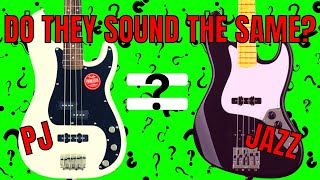 Video thumbnail for Does a PJ bass sound like a Jazz bass? by Oliver Tobyn
