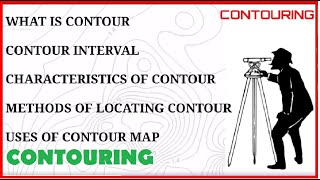 WHAT IS CONTOUR | CHARACTERSTICS AND METHODS | CIVIL ENGINEERING | MINING ENGINEERING | MINING WORLD