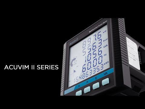Acuvim II Series Power & Energy Meter | Product Tour | Accuenergy