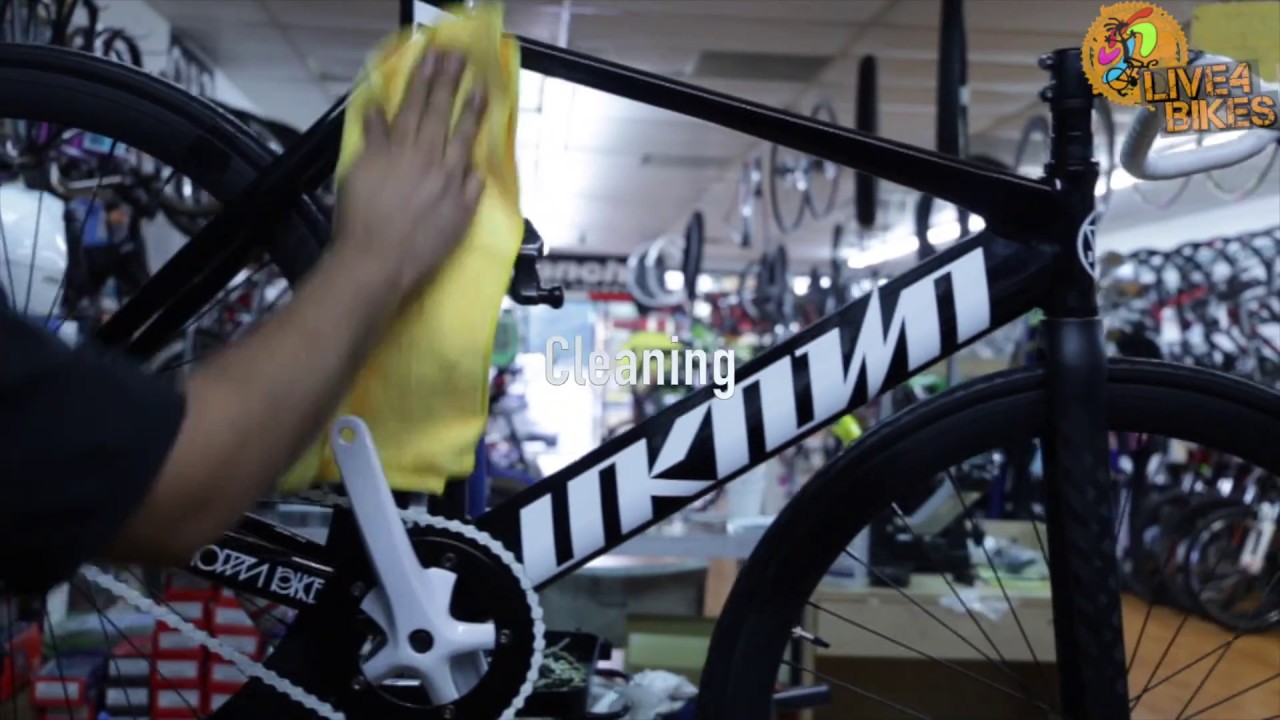 What's included in our Bike Tune-up you ask? Live4bikes Bike shop How we tune up a bike