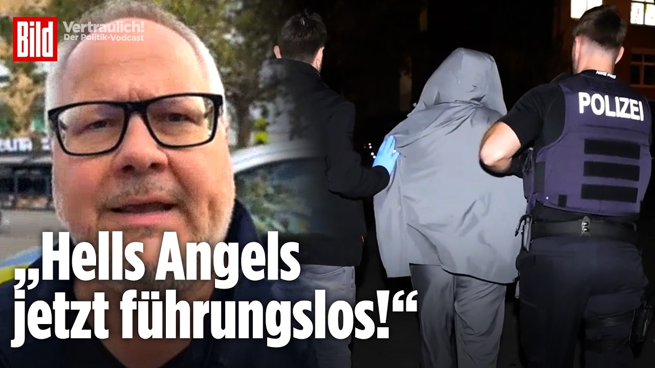 Großrazzia gegen Hells Angels: „Überall Explosionen!“ Spektakulärer Zugriff! | Vertraulich