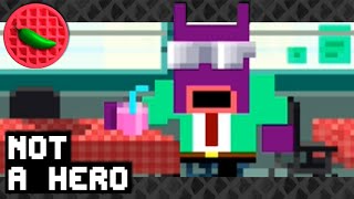 BUNNYLORD IS BACK! -- Let's Play Not A Hero: Me, Myself and Bunnylord DLC (Part #1) (PC gameplay)