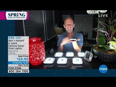 Chad Allen® (TVchad®) and Suzanne Runyan present Disk Lights on HSN