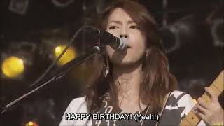 SCANDAL - Happy Birthday (LIVE - Romaji &amp; English Subtitles)