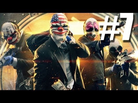 Payday 2 Walkthrough Part 7- BAIN -BANK HEIST DEPOSIT (Xbox 360 FULL GAME)