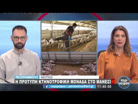 , title : 'Πρότυπη κτηνοτροφική μονάδα στο Μάνεση του Ναυπλίου | 04/02/2021 | ΕΡΤ'