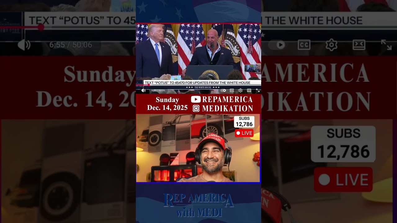December 16 2025 Evening - Rep America with Medi - LIVE