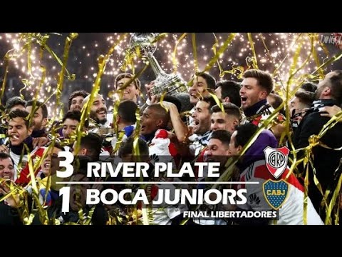 River Plate vs Boca Juniors 3-1 All Goals & Highlights 2018
