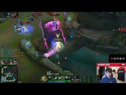 T1 Gumayusi is not afraid to charge into 5 enemies with Yuumi on Zeri | Stream Highlights