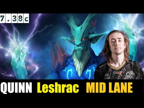 🤯 QUINN [Leshrac] MID 7.38C - DOTA 2 HIGHEST MMR MATCH#dota2 #dota2gameplay