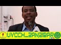 Speech Ya MH RC AYOUB MAHMOUD Katika Kongamano La Vijana Na Wasomi Zanzibar