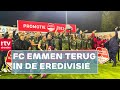 FC Emmen terug in de Eredivisie! Volg het onthaal van de spelers in Emmen | RTV Drenthe