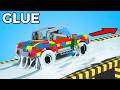 Testing LEGO Cars Vs Sticky Roads