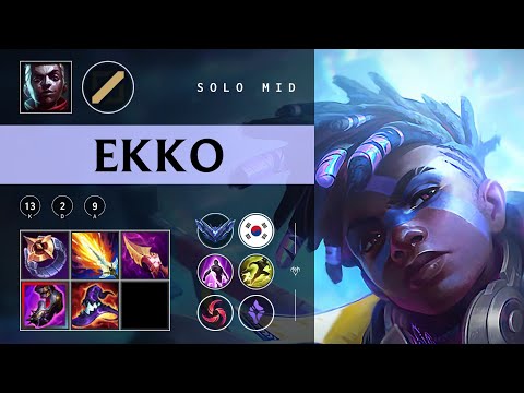 Ekko Mid vs Katarina - KR Diamond Patch 25.24