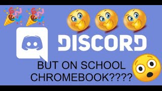 How to get discord on school Chromebook!!