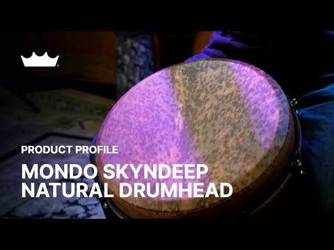 Mondo Skyndeep Natural Drumhead | Remo