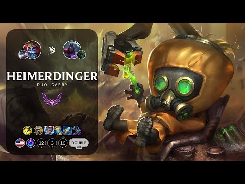 Heimerdinger Bot vs Varus - NA Master Patch 12.23
