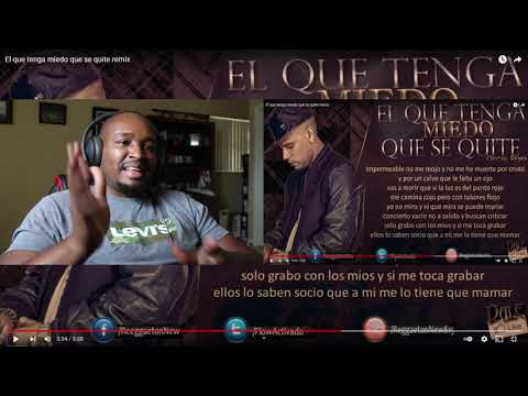 El Que Tenga Miedo Que Se Quite | El Negro Reacciona