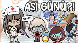 AŞI GÜNÜ!!💉😨 *Okulda* / Toca Boca World Türkçe / Justin Toca
