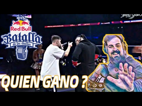 PAPO REACCIONA A ZASKO VS LOBO ESTEPARIO en Red Bull 2019
