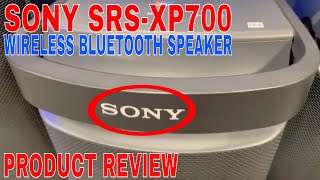 Video thumbnail for ✅  Sony SRS-XP700 Wireless Bluetooth Speaker 🔴 by The Stuff I Use Channel