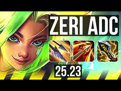 ZERI & Lulu vs MISS FORTUNE & Leona (ADC) | Godlike | EUW Grandmaster | 25.23