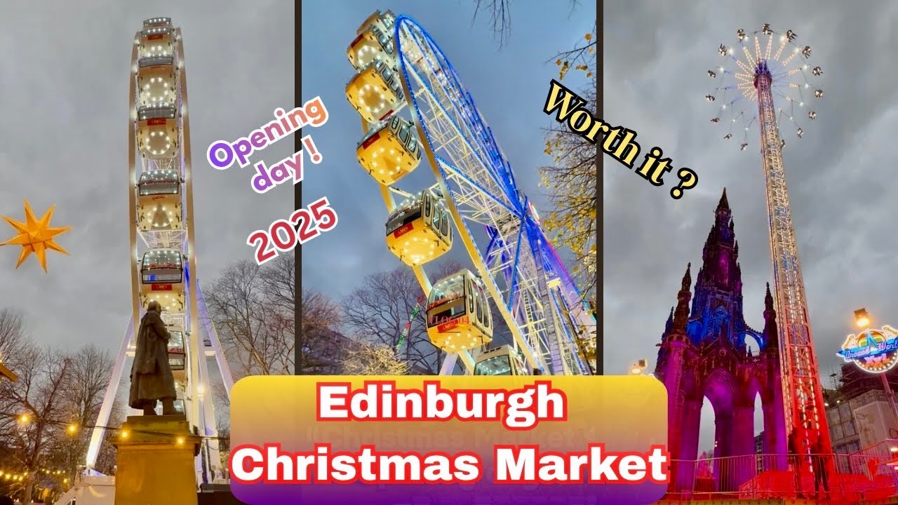 Edinburgh's Premier Winter Festival and Christmas Market Returns for Extended Holiday Season