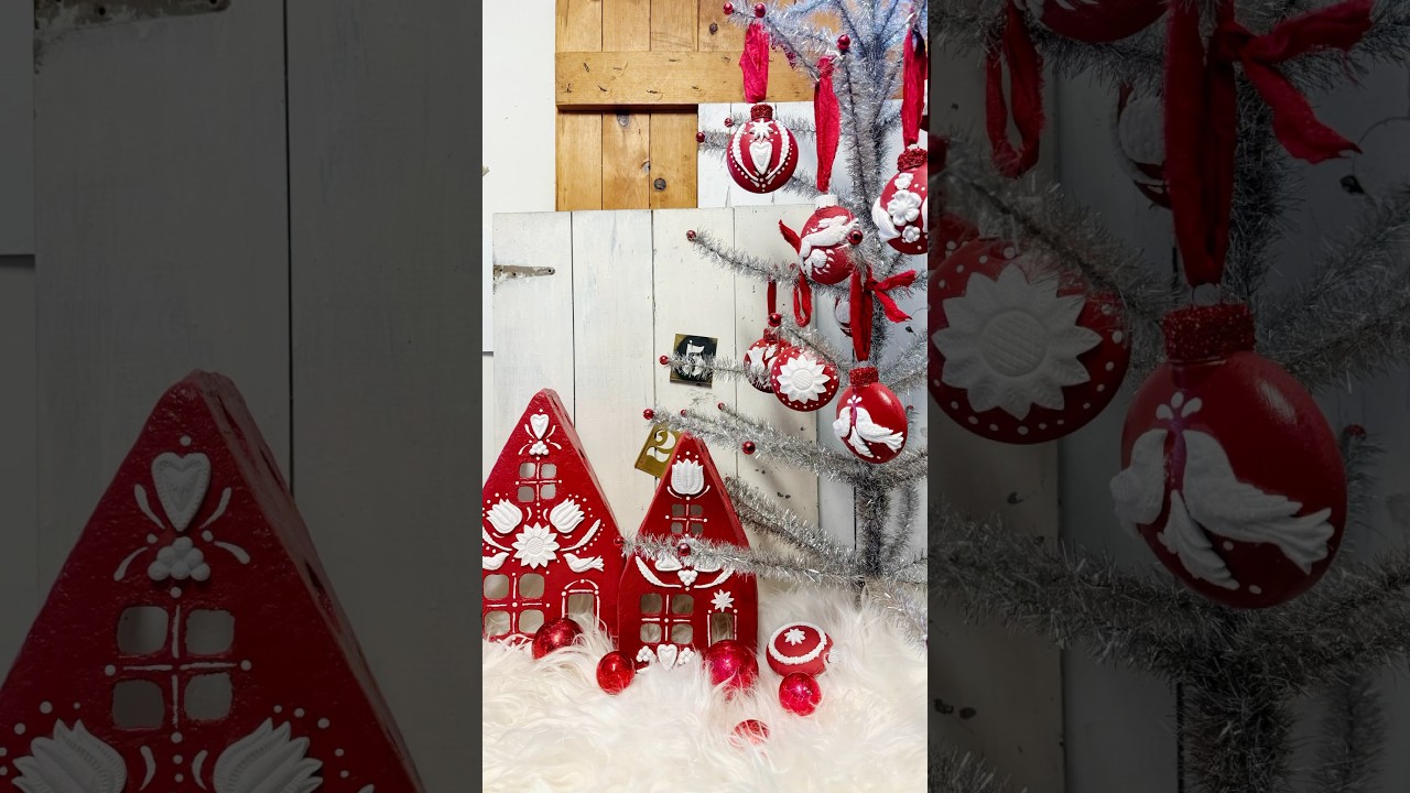 Christmas ornament DIY. Swedish style ornament.#christmasdecor #christmasdecorations #ornaments